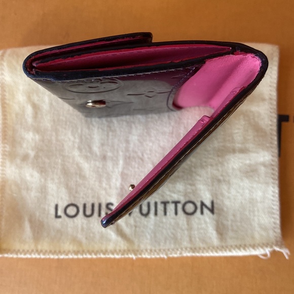SOLD Authentic Louis Vuitton Ludlow Wallet Vernis Compact - Picture 3 of 13